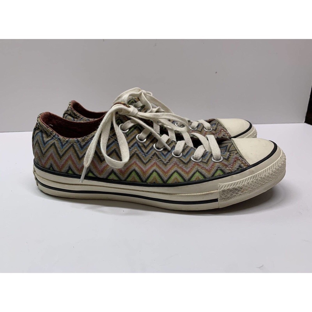 MISSONI Converse Zig Zag Lowtop Sneaker Mens 6.5 Womens 8.5